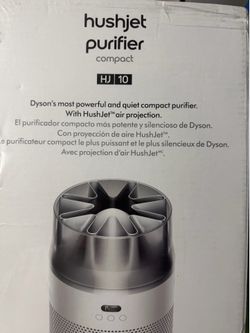 Compact Dyson hushjet whole room air purifier
