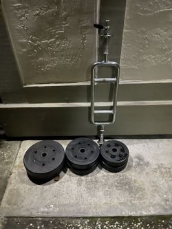 Biceps Barbell With Weight