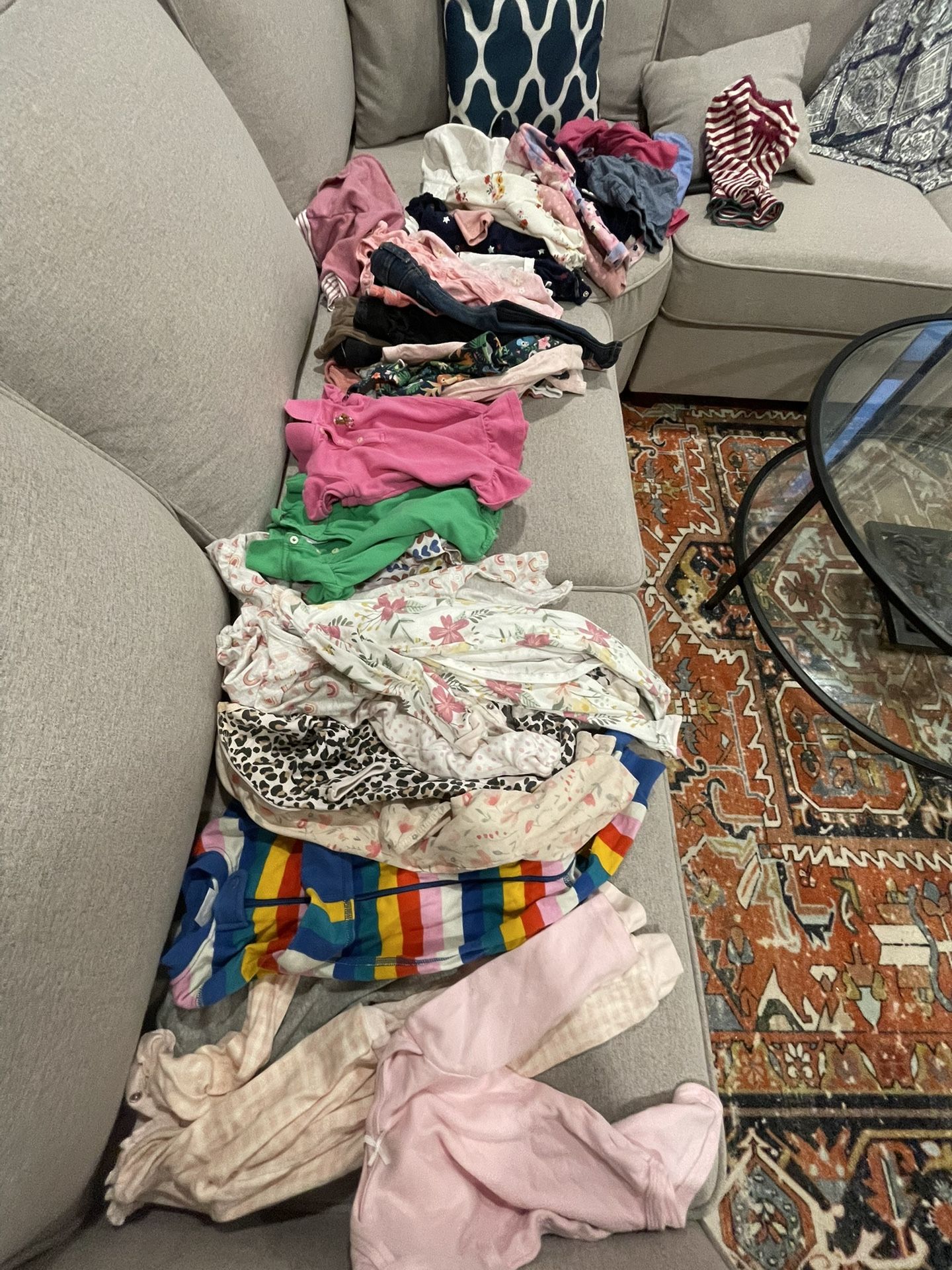 6 to 12 mnth girl spring clothes (RL, Janie &Jack, Gap, Tgt,& more) $48 for all or $5 to $12 each