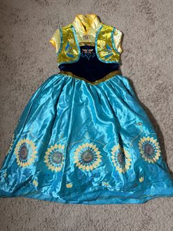 Frozen Anna Princess kids halloween Costume Dress