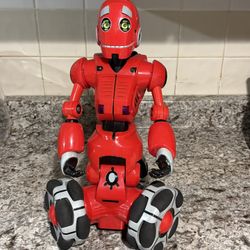 WowWee RS TRIBOT Talking Companion LARGE, Remote Control Vintage Works great 15"
