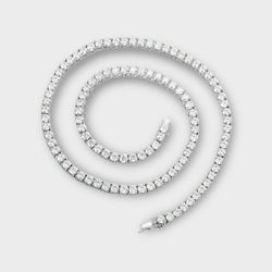 VVS1 Moissanite Tennis Chain (Read Desc)