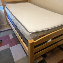 Single Twin Bed And Mattress