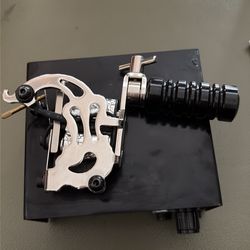 Tattoo coil machine w/ power box