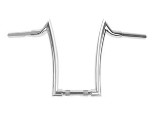 16" Rise Chrome Ape Hanger Handlebar Fit for Harley Sportster (contact info removed) XL Softail FLST FXST Dyna, Road King Handlebars 1(contact info re