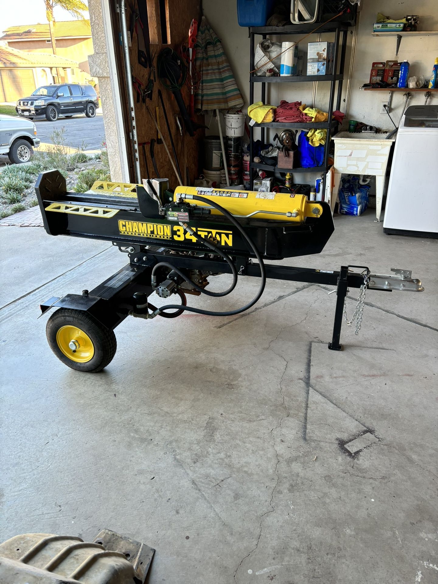 Champion 34 Ton Log Splitter for Sale in Fontana, CA OfferUp