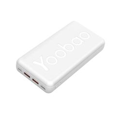 Portable Charger 20000mAh Yoobao Power Bank Compact Portable Phone Charger Micro & USB-C 2 Input External Battery Pack Compatible with iPhone 11 Pro/1