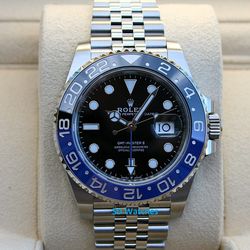 ROLEX 126710BLNR GMT MASTER II WATCH BATGIRL - T2968