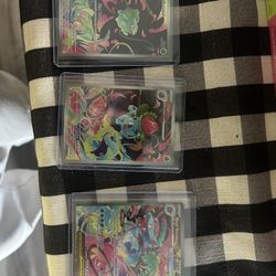 Pokemon Venusaur Ivysaur Bulbasaur Set Mega Evolution