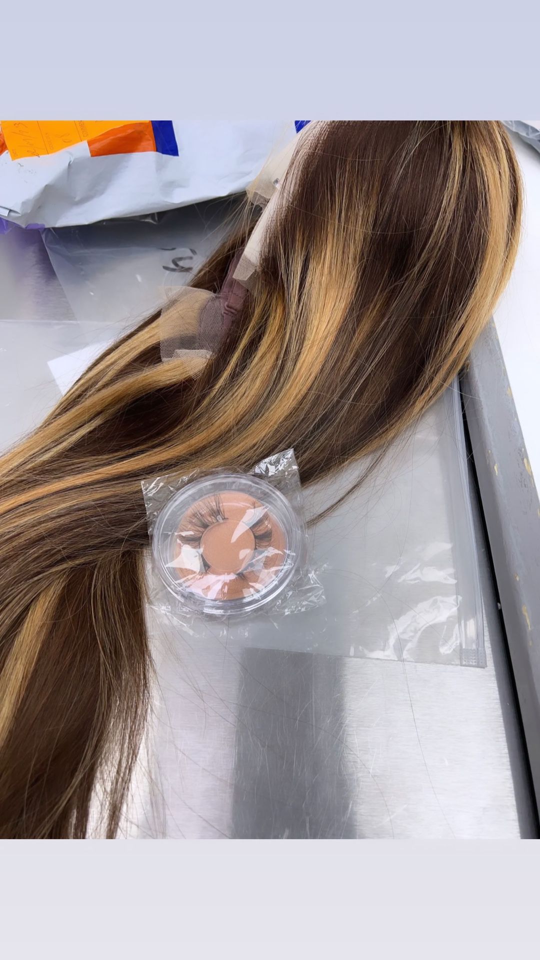 13x6 30” Blonde Highlight Lace Wig