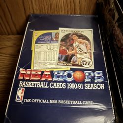 1990-91 NBA Hoops Unopened Boxes