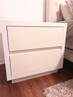 Bedside Tables - White Italian luxury