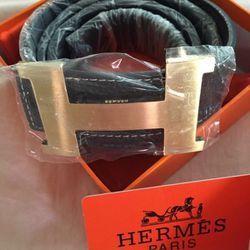 New HERMES Gold belt