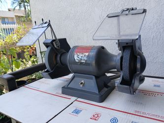1/3HP Delta Rockwell 6" Baldor Bench Grinder Buffer 623E 4.2 Amps 115V 3600RPM Made in USA