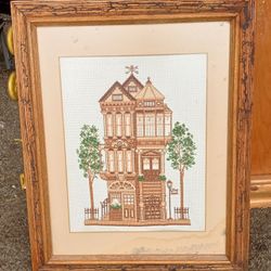 Fractal Burned Picture Frame 