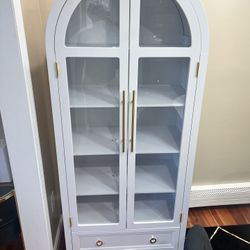 NEW 2026 Arched Display Cabinet – New & Fully Assembled!