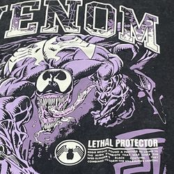 Venom Men's and Big Men's Splat Big Graphic Tee with Short Sleeves