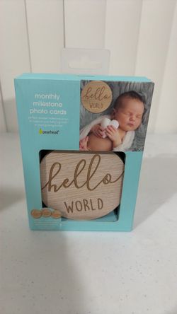 Pearhead Monthly Milestone Photo Cards