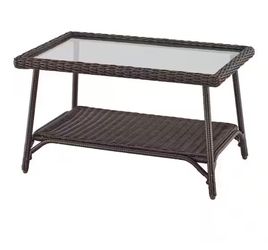 Rectangle Wicker Outdoor Coffee Table