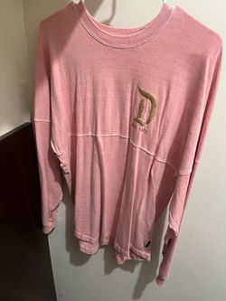 Pink and gold Disneyland long sleeve shirt