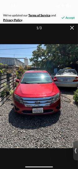 Ford Fusion 2013 Looking To Junk