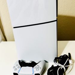 PlayStation 5 Digital 825gb 1 Controller,power cord, hdmi cable.