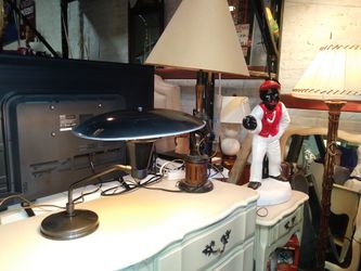 ART SPECIALTY CO 1960S SAUCER LAMP 🔦