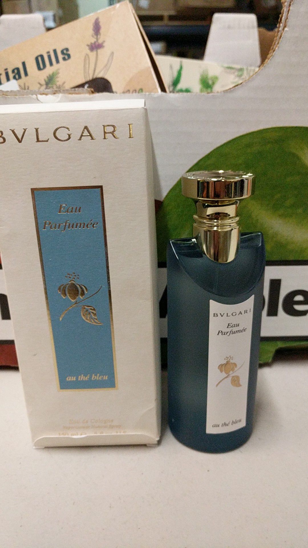 Bvlgari eau perfume au the Bleu cologne 5 fl oz