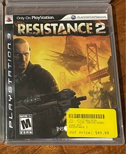 Resistance 2 for PS3