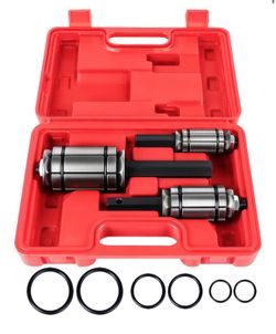 3 Pcs Tail Pipe Expander Kit 1-1/18" to 3-1/2" Tail Pipe Spreader Tool Set Compatible With Most Cars & Trucks