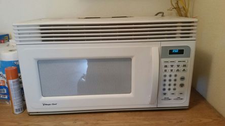 Magic chef microwave with fan included