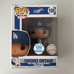 Funko Pop! Shohei Otani, Dodgers white jersey 105 pitching