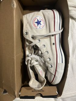 Vtg 80s Unworn Converse All Star Chuck Taylor Mens 3 Made In USA High Tops