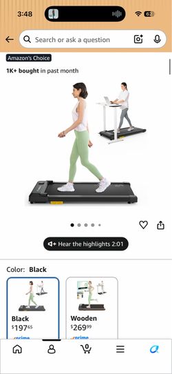 Walking Pad, Standing Desk Treadmill