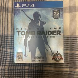 PS4 Rise Of The Tomb Raider 20 Year Edition 
