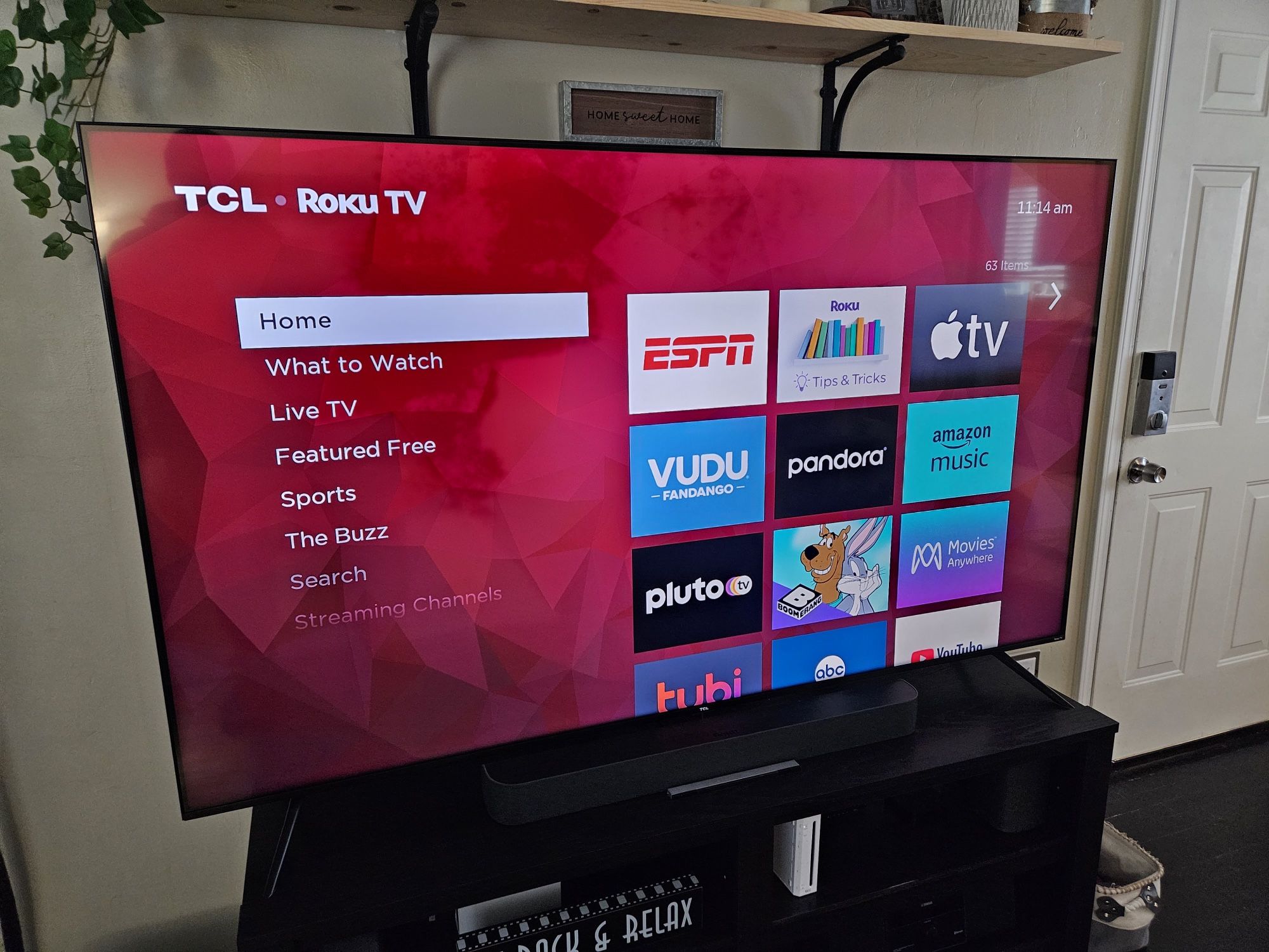 TCL 75" 5-Series 4K UHD QLED Dolby Vision Dolby Atmos HDR Smart Roku TV