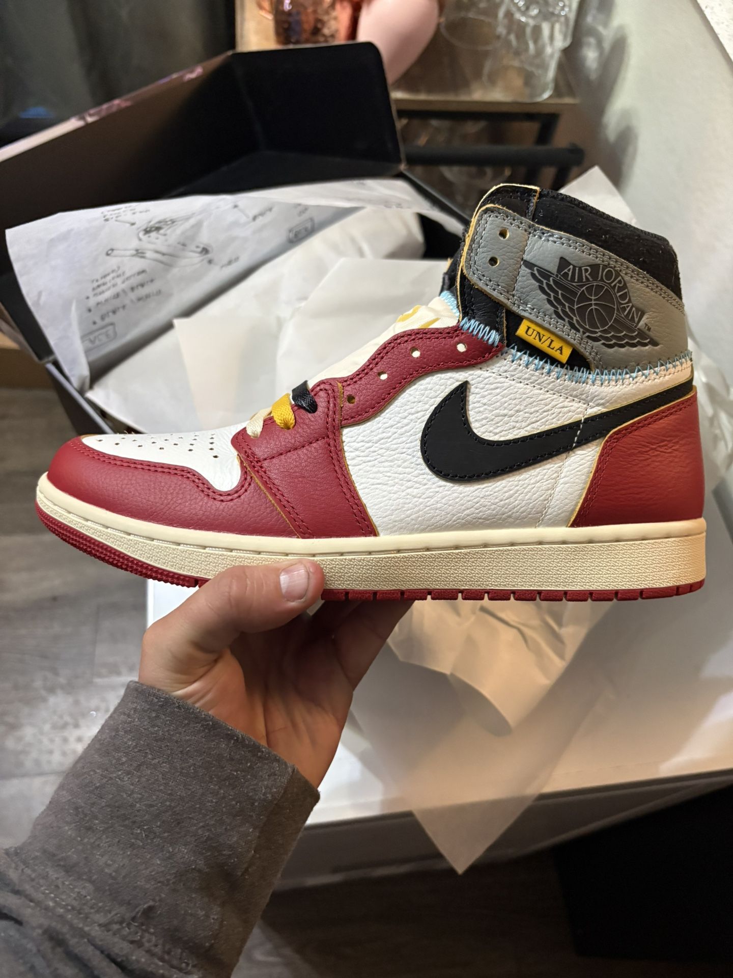 Jordan 1 Union Chicago Shadow