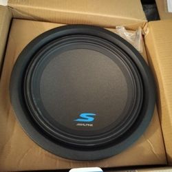 Alpine Type S-W12D4 Almost Brand New  (Will Take Best Offer)