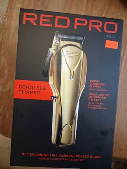 Red Pro _Wireless Clippers