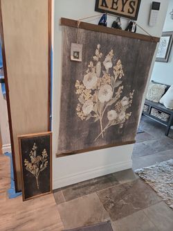 Both Canvas print art and picture frame $40