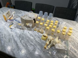 Medela Bottles And Pump Parts
