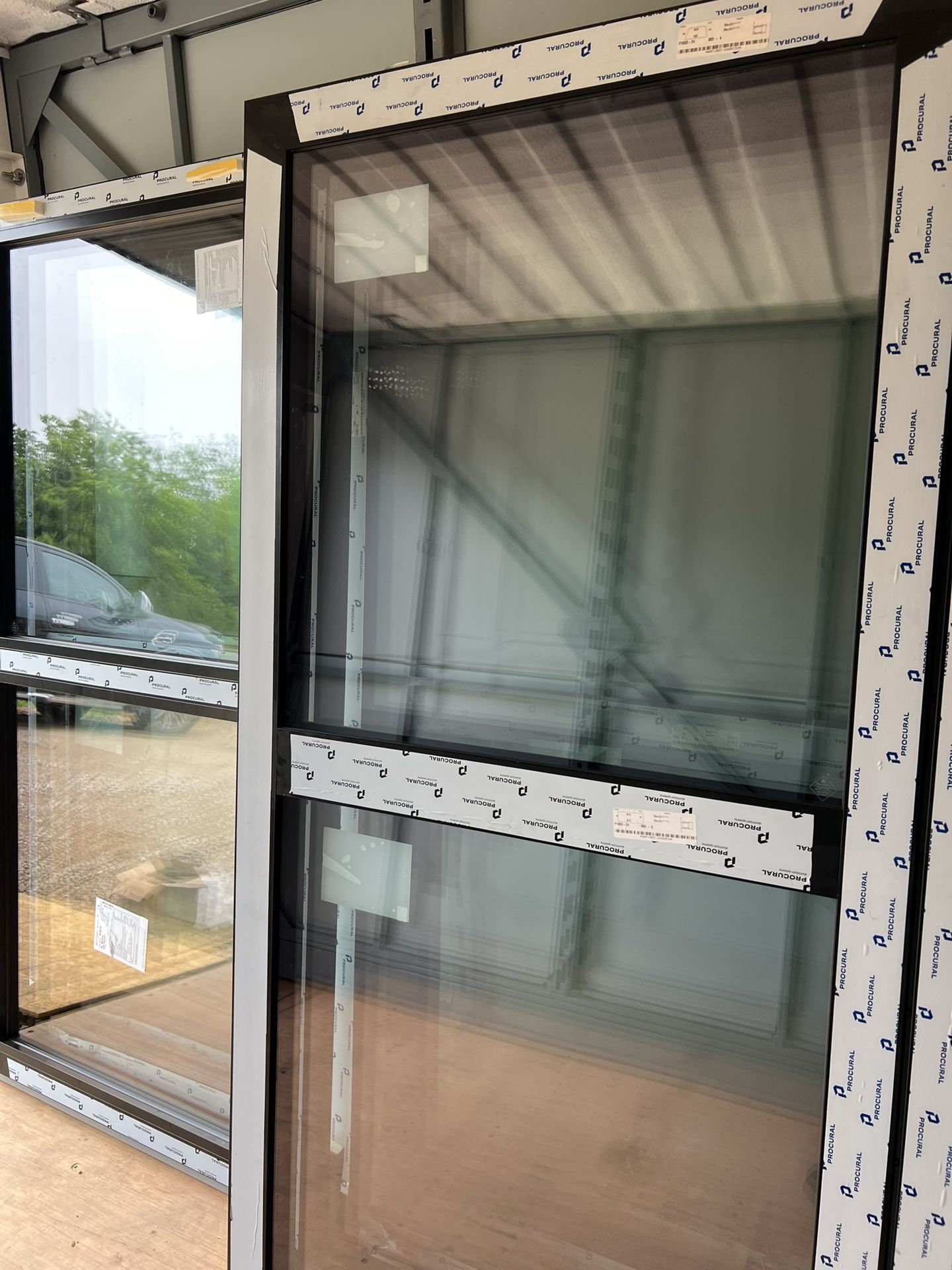 European commercial Aluminum windows