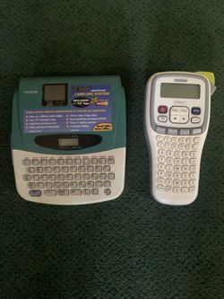 Brother PT-H100 P-touch Easy Hand-Held Label Makers For Sale $100.00