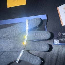 VVS1 Tennis Bracelet 5mm 7 Inch’s 