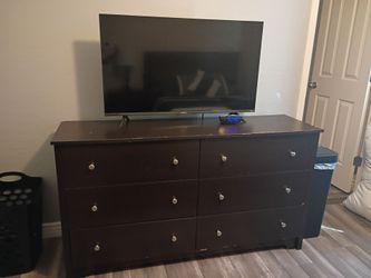 Dresser and small bookcase
