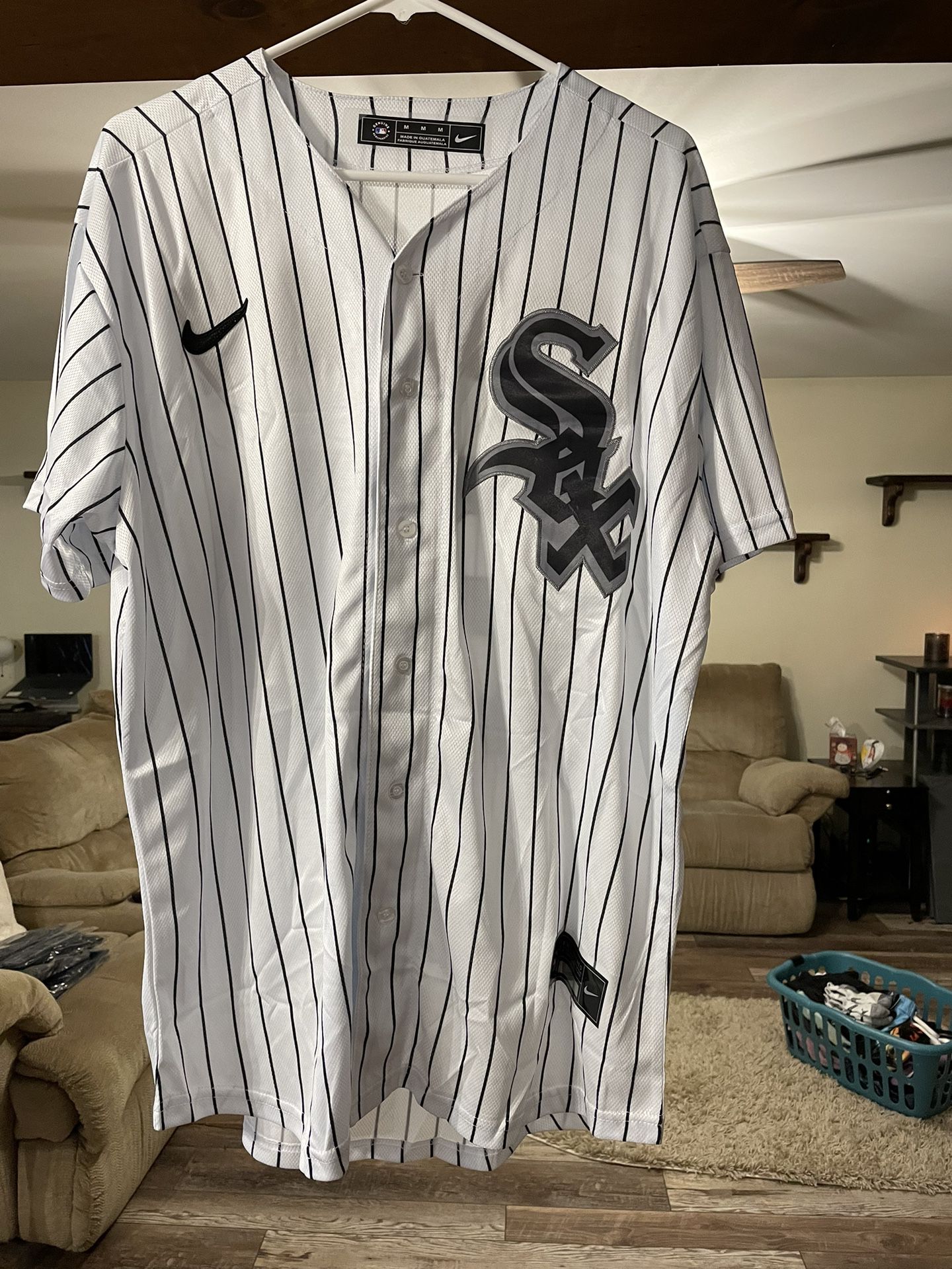Chicago White Sox Benintendi Jersey Southside Or Black Pinstripes for Sale  in Carol Stream, IL - OfferUp