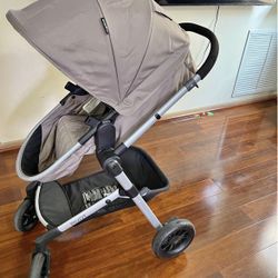 Evenflo Pivot Modular Travel System with LiteMax Infant Car Seat (Desert Tan)