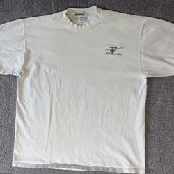 Vintage 1990’s PLU T-shirt, Heavyweight 100% Cotton, Made In USA, Embroidered
