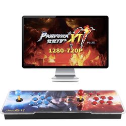 Pandora Treasure 3D Arcade Game Console - 26800 Games Installed, Search Games, Support 3D Games, Add More Games, 1280x720P, Favorite List, 4 Players O