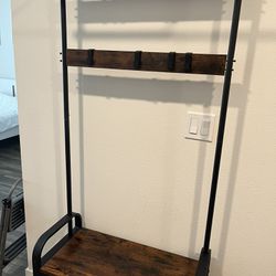 Hall Tree for Shoes and Coats